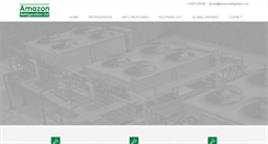 Desktop Screenshot of amazonrefrigeration.com